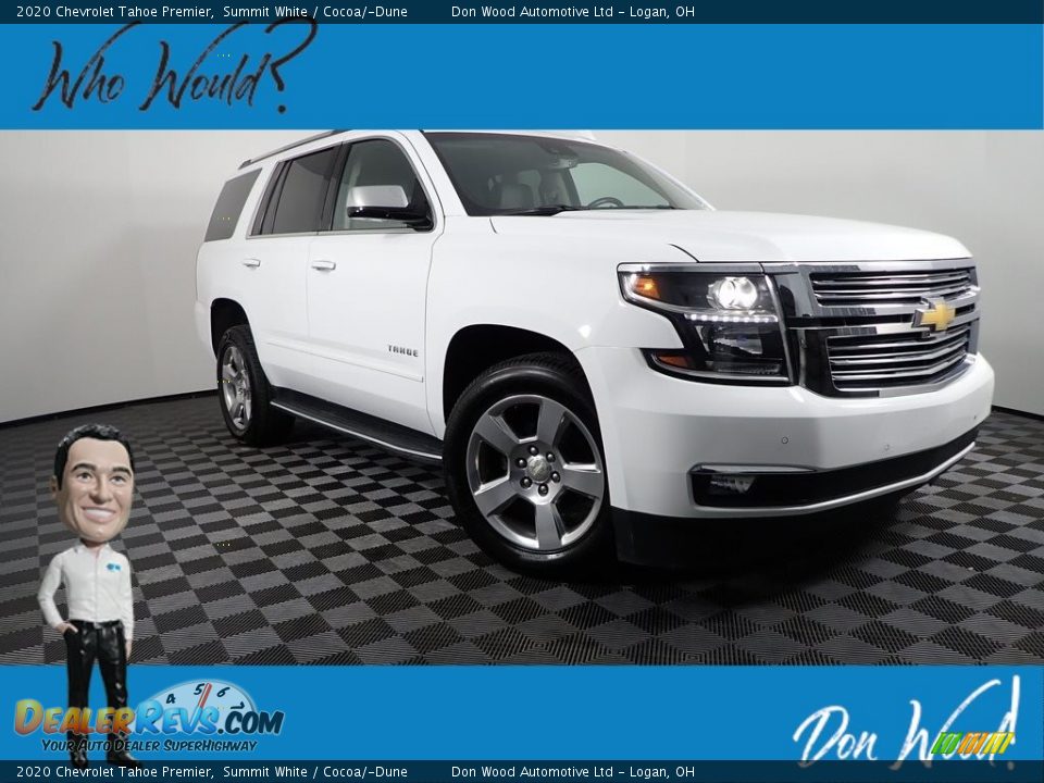 2020 Chevrolet Tahoe Premier Summit White / Cocoa/­Dune Photo #1