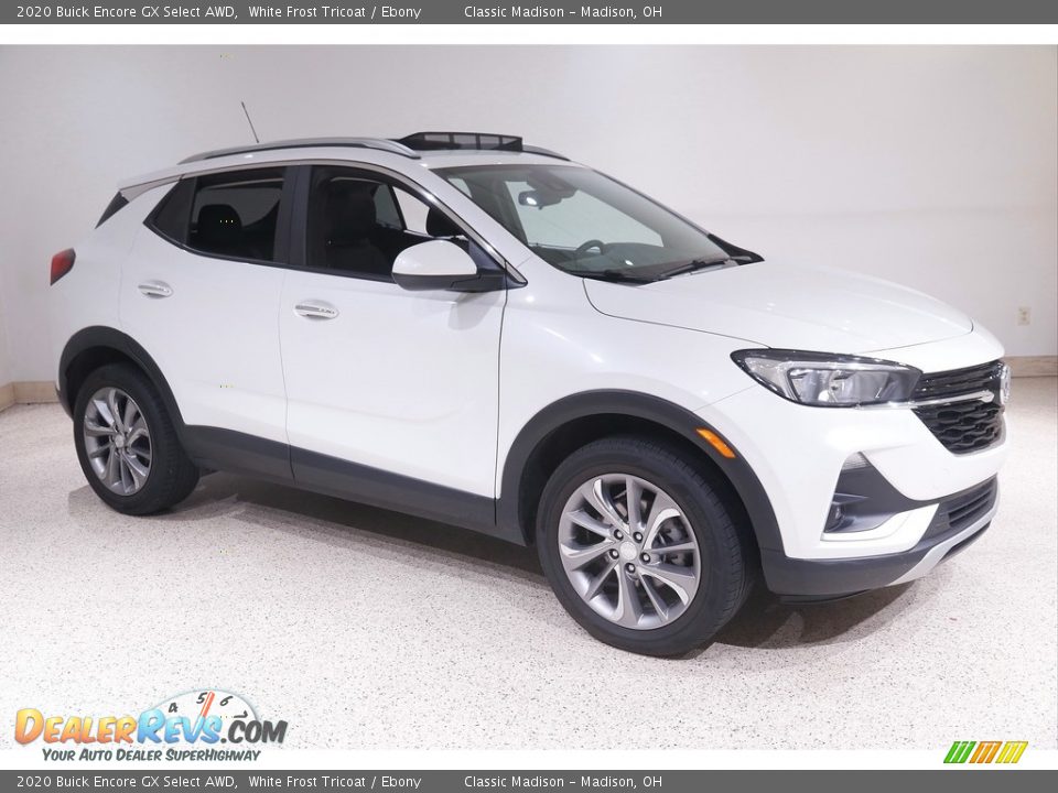 2020 Buick Encore GX Select AWD White Frost Tricoat / Ebony Photo #1