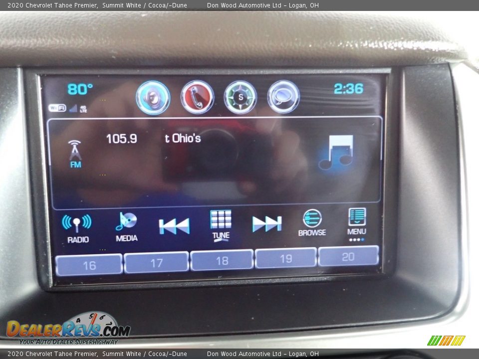 2020 Chevrolet Tahoe Premier Summit White / Cocoa/­Dune Photo #2