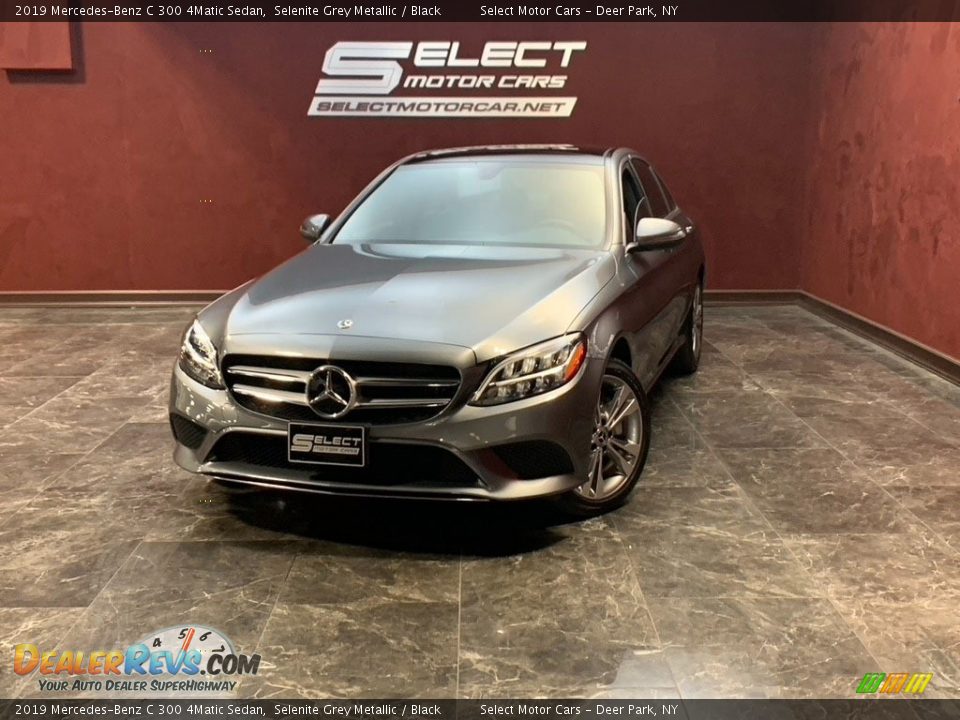 2019 Mercedes-Benz C 300 4Matic Sedan Selenite Grey Metallic / Black Photo #1