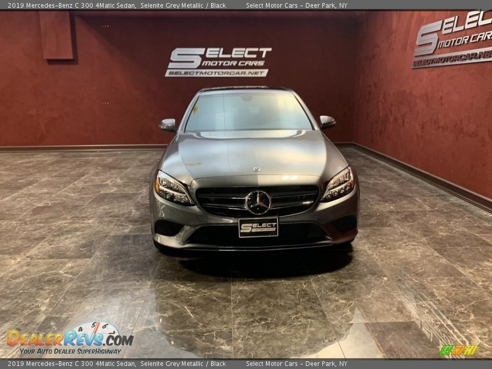 2019 Mercedes-Benz C 300 4Matic Sedan Selenite Grey Metallic / Black Photo #2