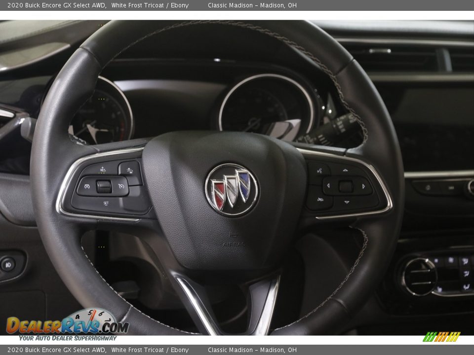 2020 Buick Encore GX Select AWD White Frost Tricoat / Ebony Photo #7