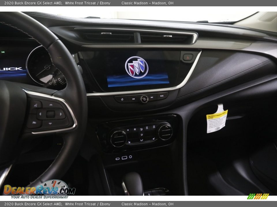 2020 Buick Encore GX Select AWD White Frost Tricoat / Ebony Photo #9