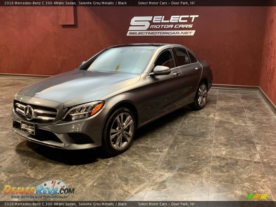 2019 Mercedes-Benz C 300 4Matic Sedan Selenite Grey Metallic / Black Photo #5