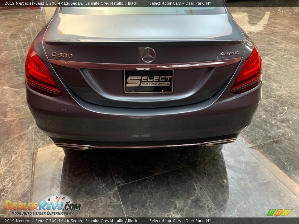 2019 Mercedes-Benz C 300 4Matic Sedan Selenite Grey Metallic / Black Photo #6