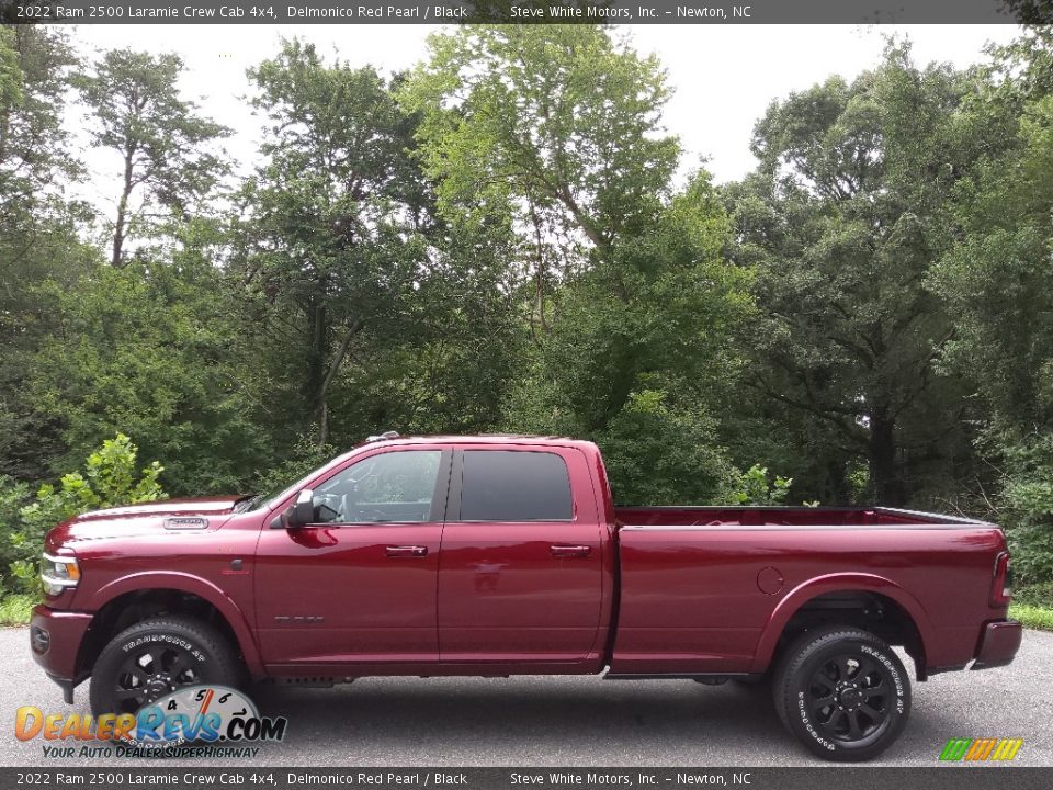 2022 Ram 2500 Laramie Crew Cab 4x4 Delmonico Red Pearl / Black Photo #1