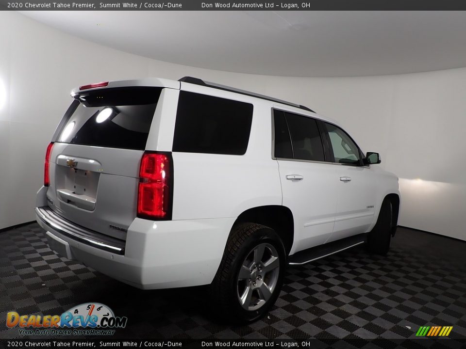 2020 Chevrolet Tahoe Premier Summit White / Cocoa/­Dune Photo #12