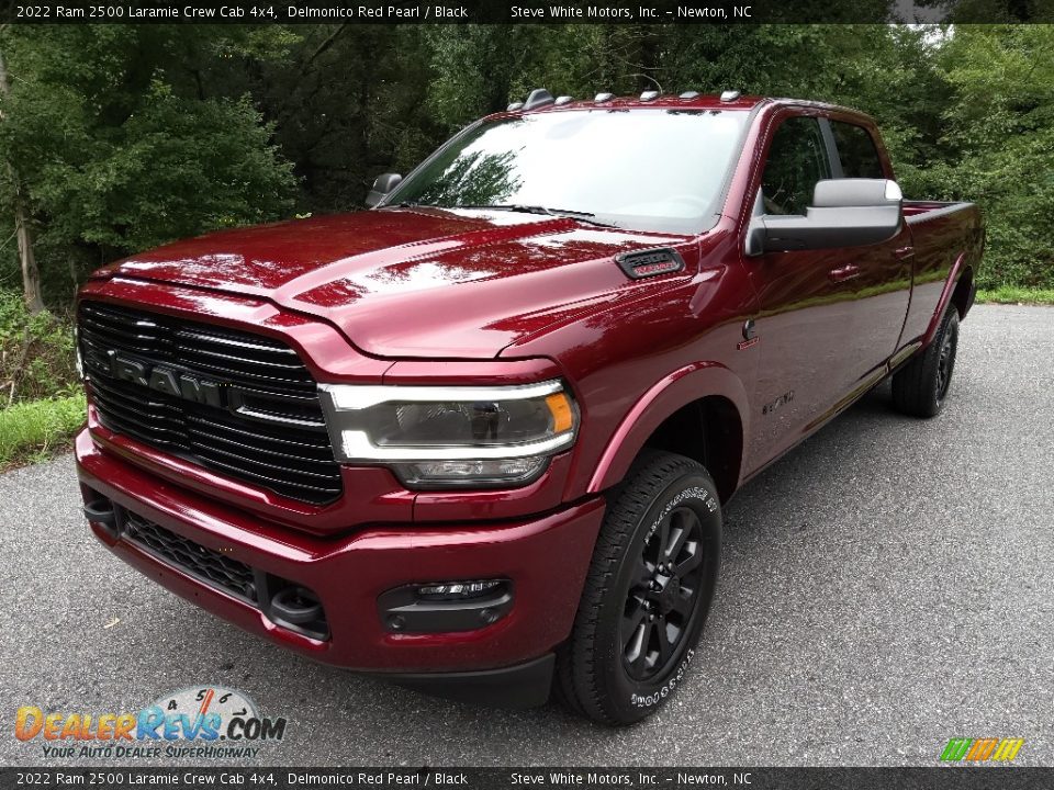 2022 Ram 2500 Laramie Crew Cab 4x4 Delmonico Red Pearl / Black Photo #2