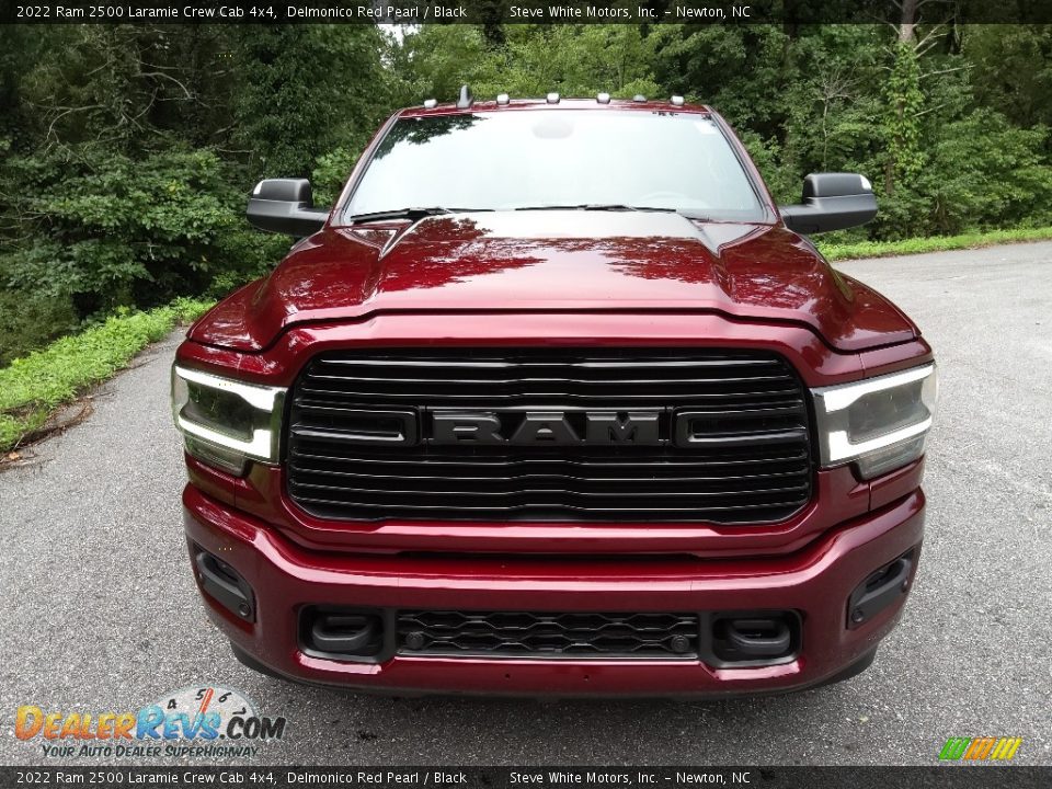 2022 Ram 2500 Laramie Crew Cab 4x4 Delmonico Red Pearl / Black Photo #3