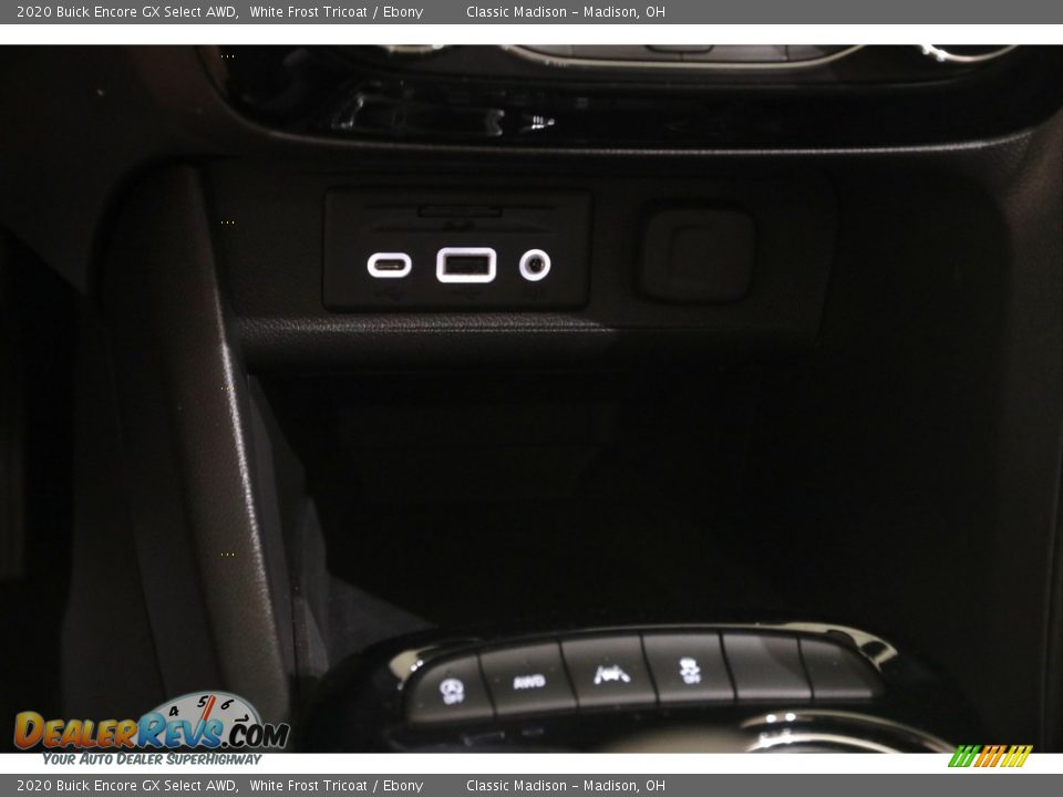 2020 Buick Encore GX Select AWD White Frost Tricoat / Ebony Photo #15
