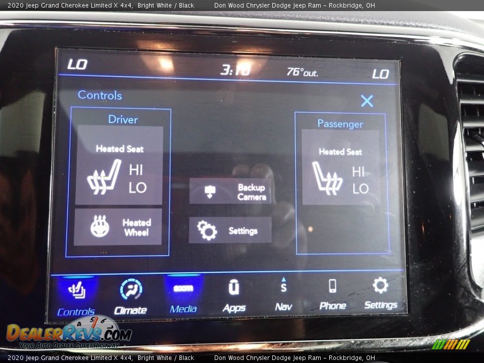 2020 Jeep Grand Cherokee Limited X 4x4 Bright White / Black Photo #2