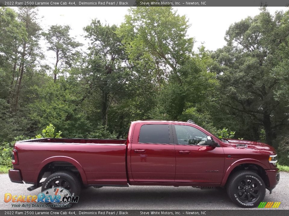 2022 Ram 2500 Laramie Crew Cab 4x4 Delmonico Red Pearl / Black Photo #5