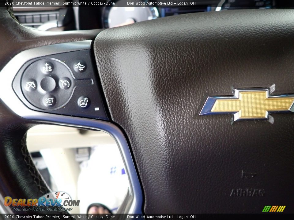 2020 Chevrolet Tahoe Premier Summit White / Cocoa/­Dune Photo #18