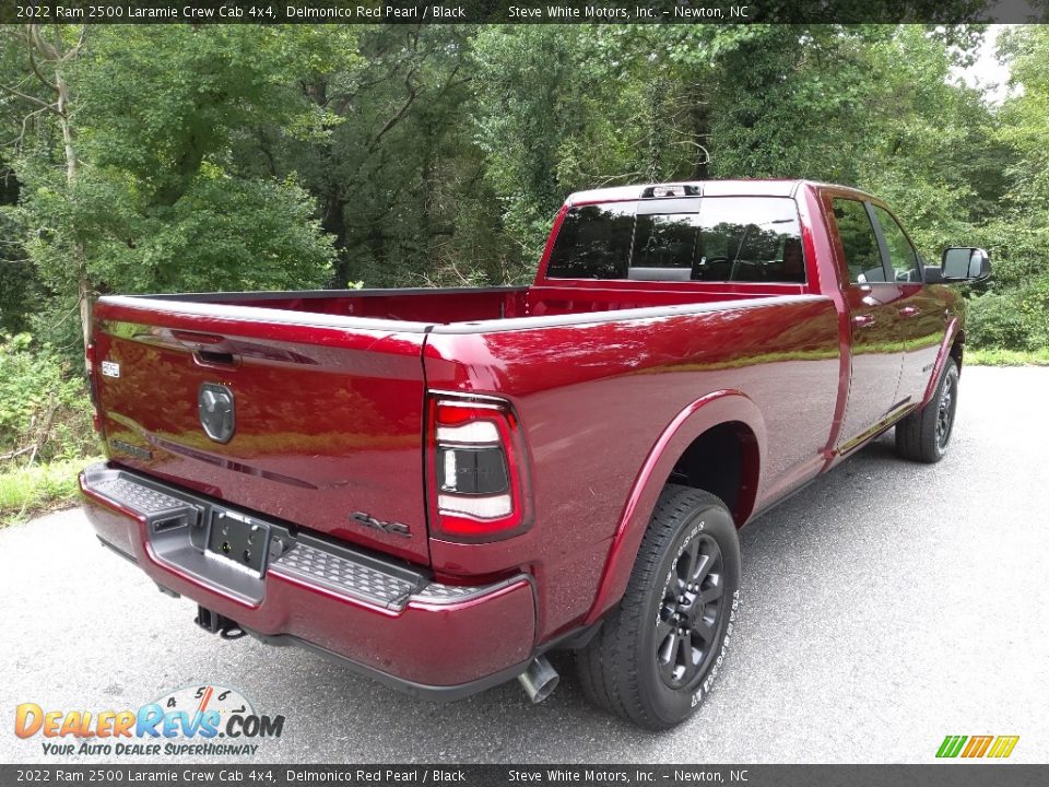 2022 Ram 2500 Laramie Crew Cab 4x4 Delmonico Red Pearl / Black Photo #6