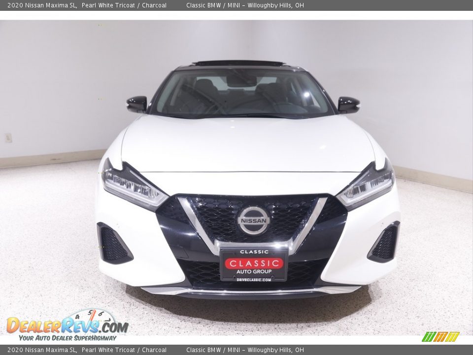 2020 Nissan Maxima SL Pearl White Tricoat / Charcoal Photo #2