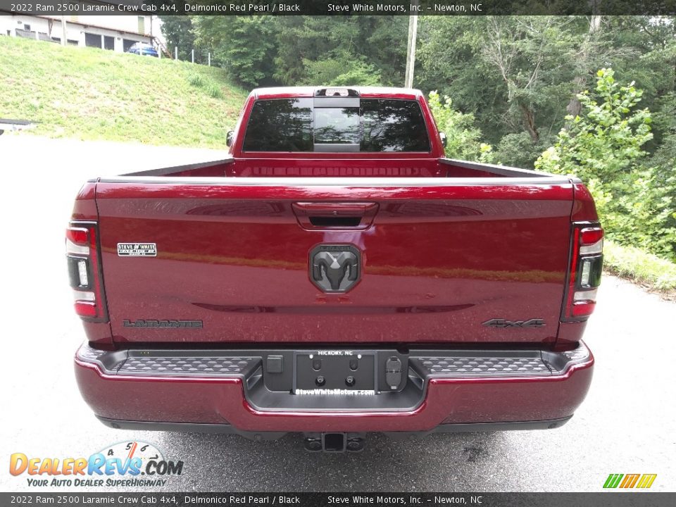 2022 Ram 2500 Laramie Crew Cab 4x4 Delmonico Red Pearl / Black Photo #7