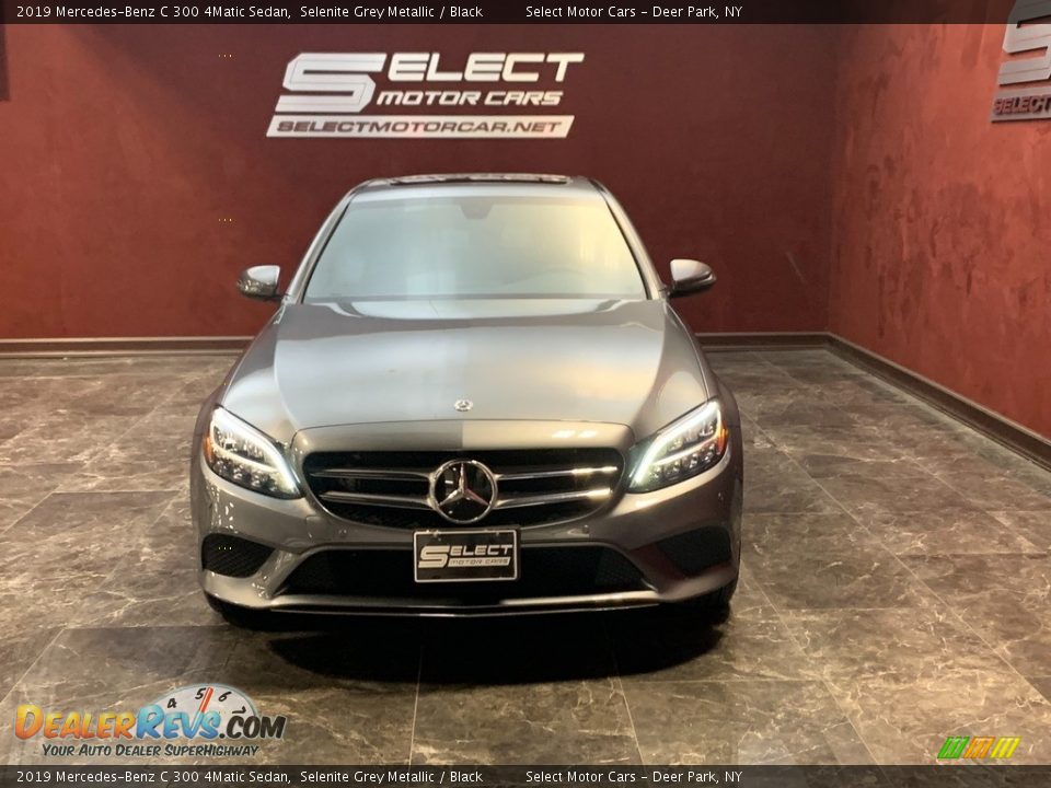 2019 Mercedes-Benz C 300 4Matic Sedan Selenite Grey Metallic / Black Photo #2