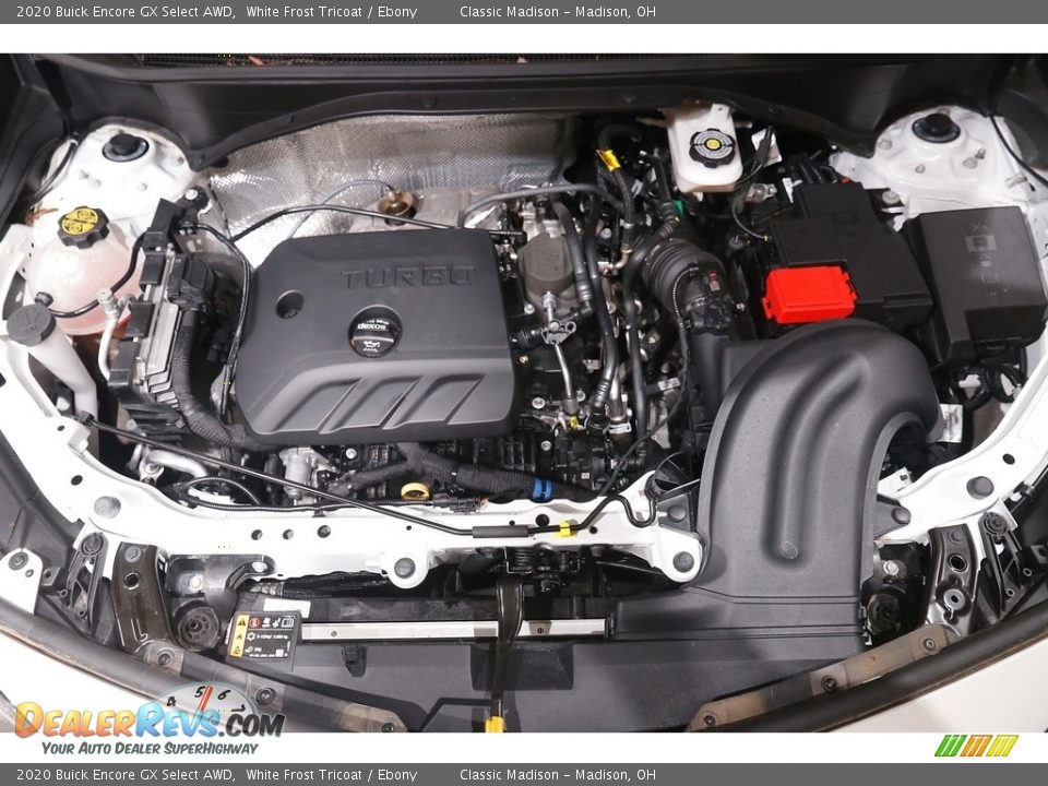 2020 Buick Encore GX Select AWD White Frost Tricoat / Ebony Photo #22