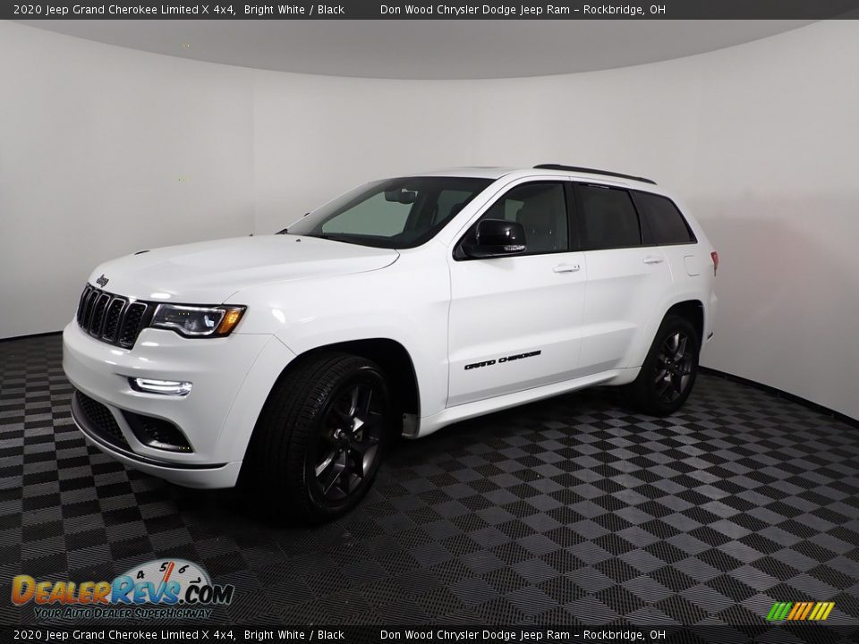 2020 Jeep Grand Cherokee Limited X 4x4 Bright White / Black Photo #7