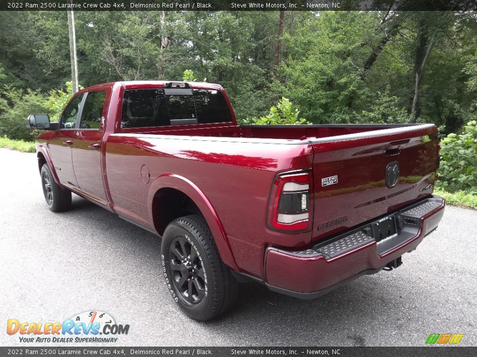 2022 Ram 2500 Laramie Crew Cab 4x4 Delmonico Red Pearl / Black Photo #9