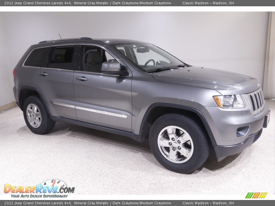 2012 Jeep Grand Cherokee Laredo 4x4 Mineral Gray Metallic / Dark Graystone/Medium Graystone Photo #1