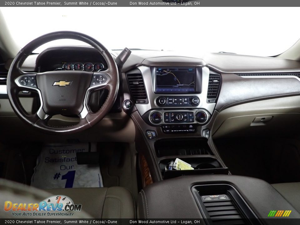2020 Chevrolet Tahoe Premier Summit White / Cocoa/­Dune Photo #27