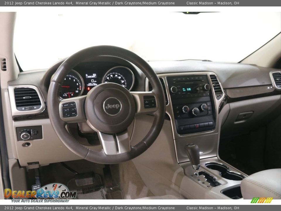 2012 Jeep Grand Cherokee Laredo 4x4 Mineral Gray Metallic / Dark Graystone/Medium Graystone Photo #6