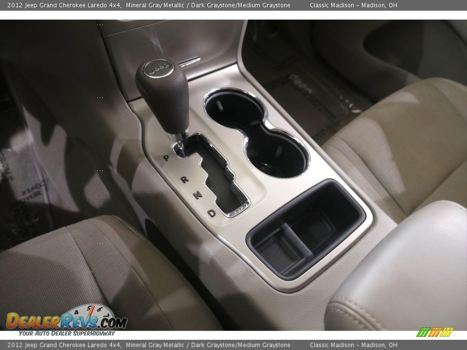 2012 Jeep Grand Cherokee Laredo 4x4 Mineral Gray Metallic / Dark Graystone/Medium Graystone Photo #11