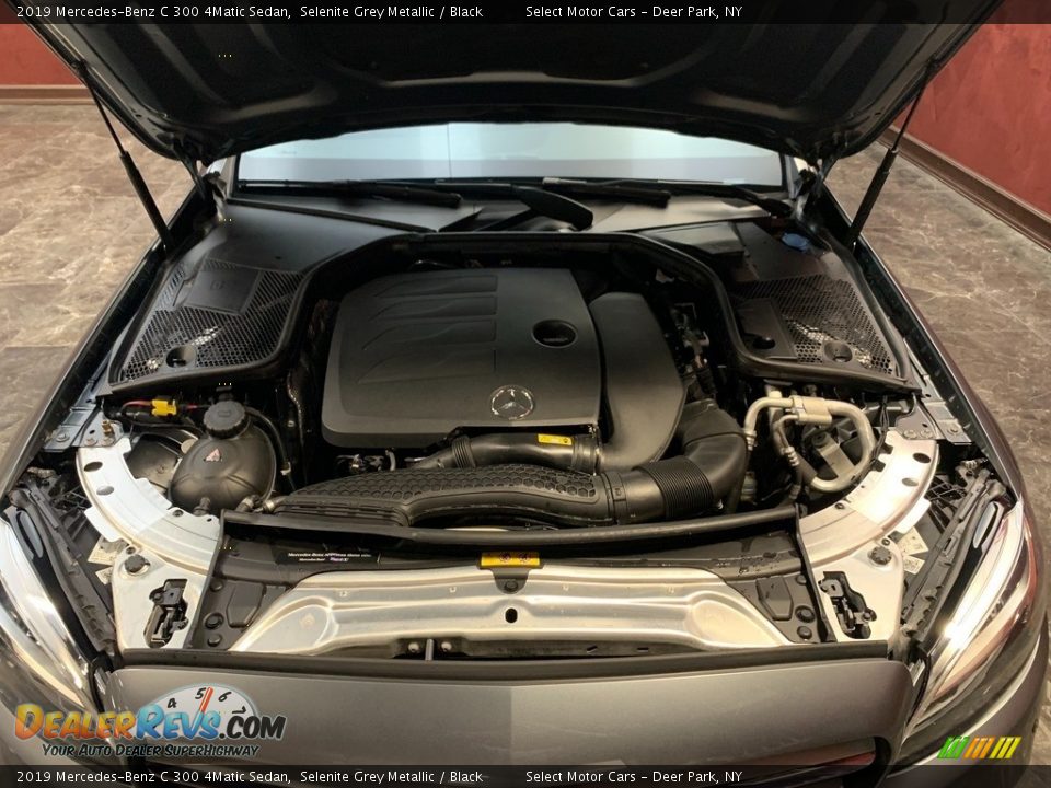 2019 Mercedes-Benz C 300 4Matic Sedan Selenite Grey Metallic / Black Photo #17