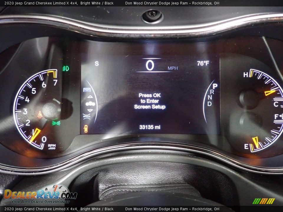 2020 Jeep Grand Cherokee Limited X 4x4 Bright White / Black Photo #20