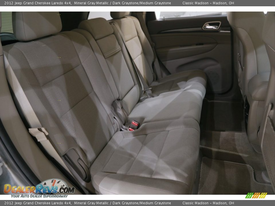 2012 Jeep Grand Cherokee Laredo 4x4 Mineral Gray Metallic / Dark Graystone/Medium Graystone Photo #13