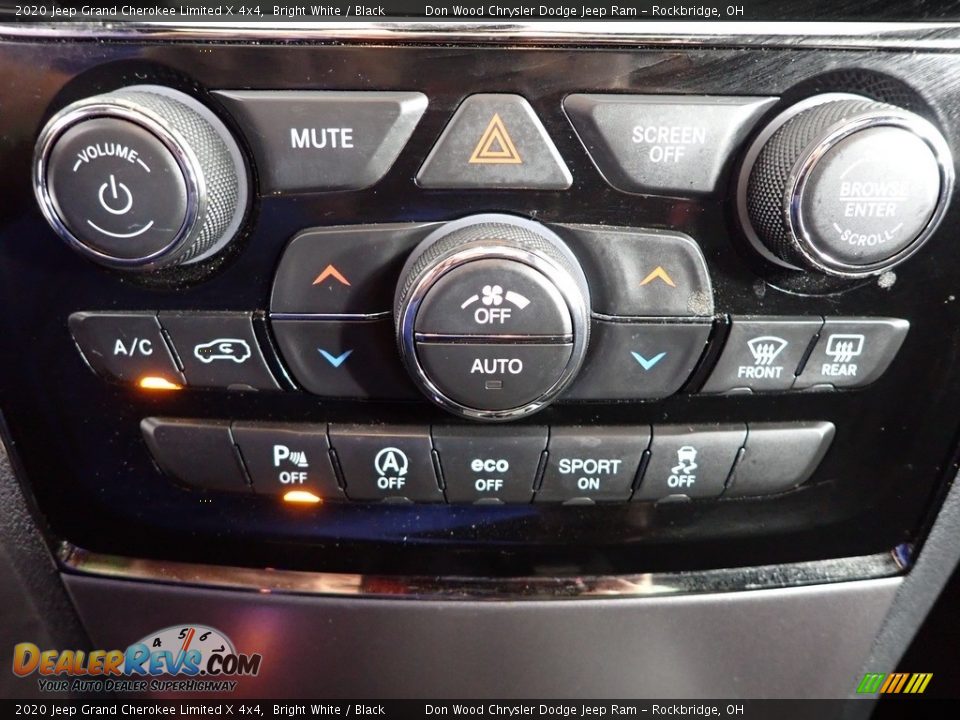 2020 Jeep Grand Cherokee Limited X 4x4 Bright White / Black Photo #21
