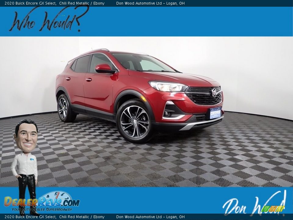 2020 Buick Encore GX Select Chili Red Metallic / Ebony Photo #1