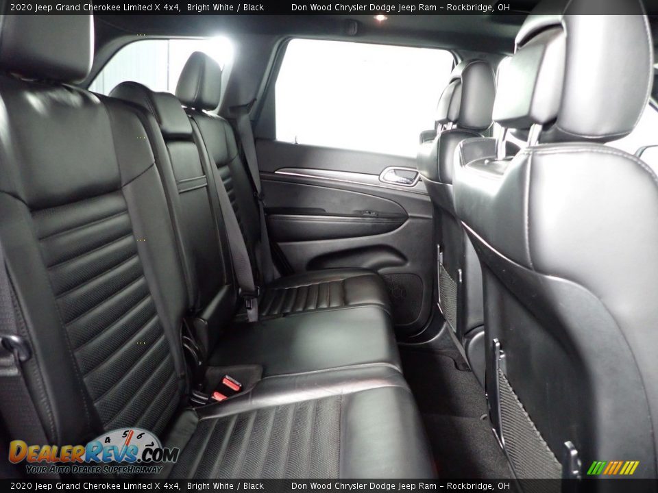 2020 Jeep Grand Cherokee Limited X 4x4 Bright White / Black Photo #33