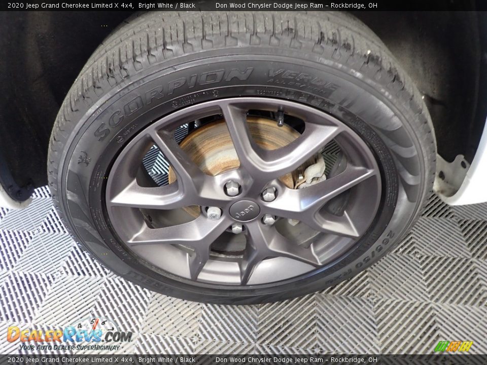 2020 Jeep Grand Cherokee Limited X 4x4 Bright White / Black Photo #34