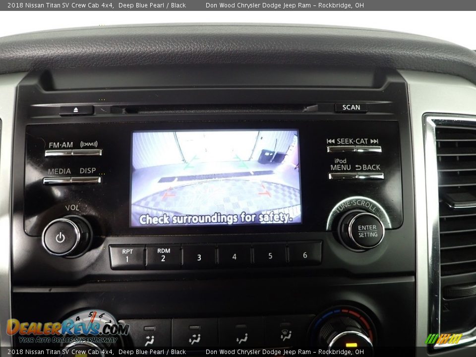 2018 Nissan Titan SV Crew Cab 4x4 Deep Blue Pearl / Black Photo #2