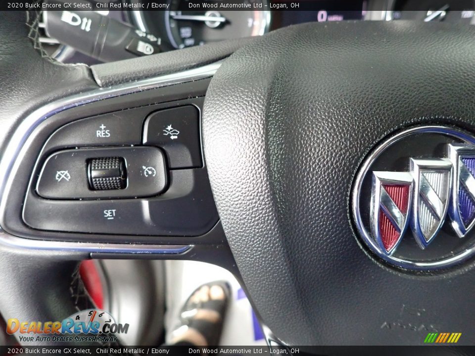 2020 Buick Encore GX Select Chili Red Metallic / Ebony Photo #17