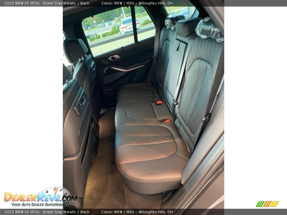 Rear Seat of 2023 BMW X5 M50i Photo #5