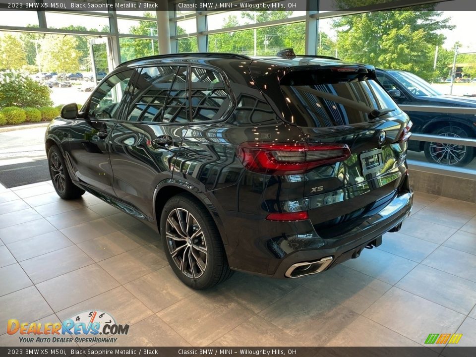 2023 BMW X5 M50i Black Sapphire Metallic / Black Photo #2