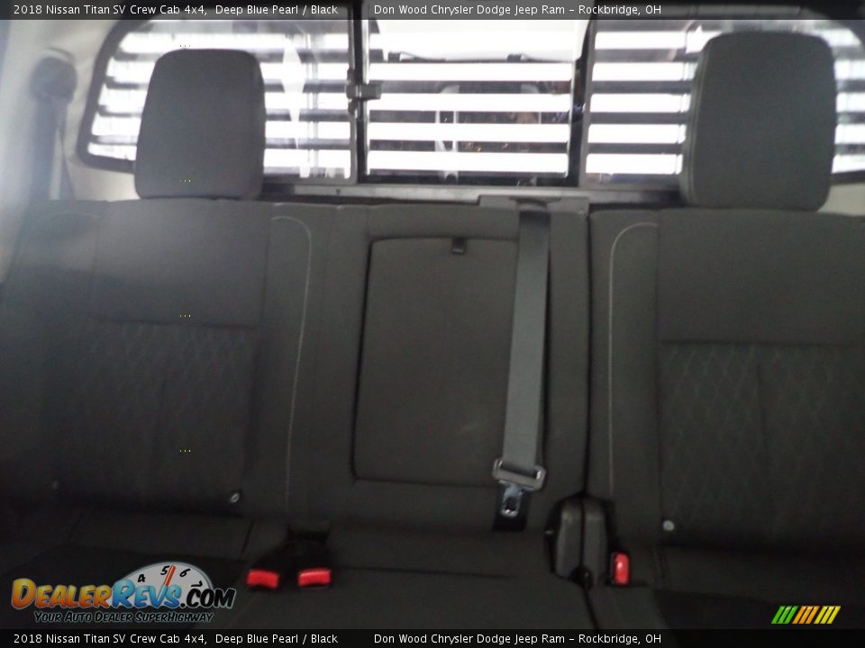 2018 Nissan Titan SV Crew Cab 4x4 Deep Blue Pearl / Black Photo #20