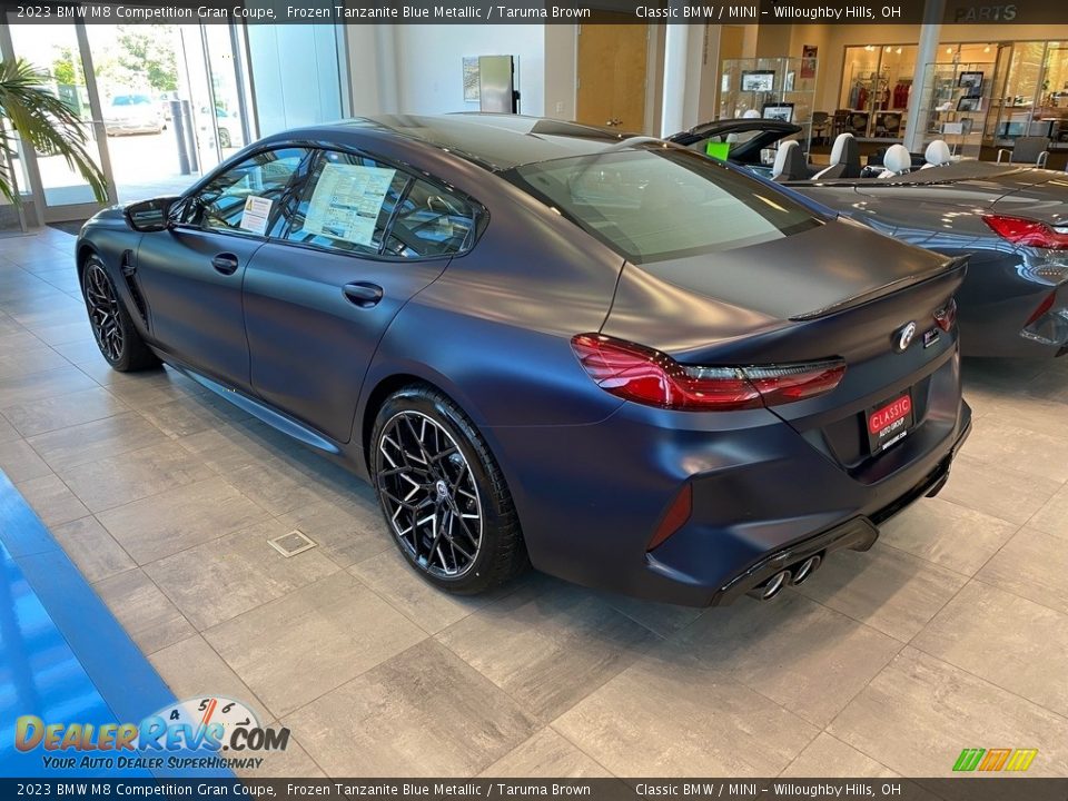 Frozen Tanzanite Blue Metallic 2023 BMW M8 Competition Gran Coupe Photo #2