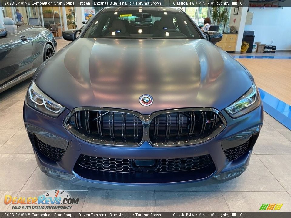 Frozen Tanzanite Blue Metallic 2023 BMW M8 Competition Gran Coupe Photo #3