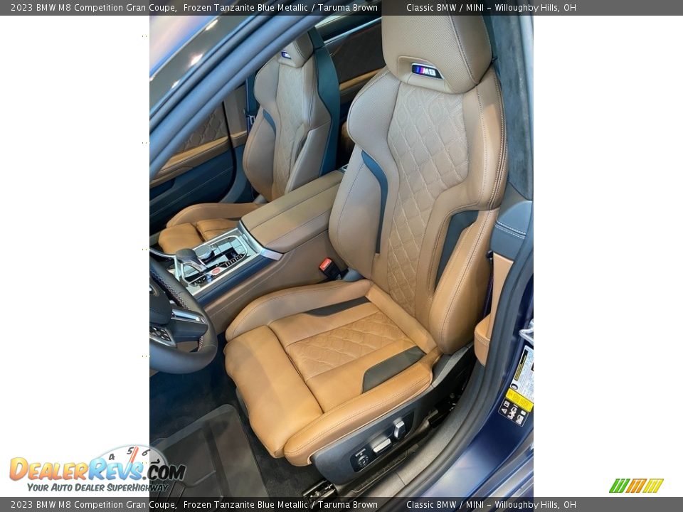 Taruma Brown Interior - 2023 BMW M8 Competition Gran Coupe Photo #6