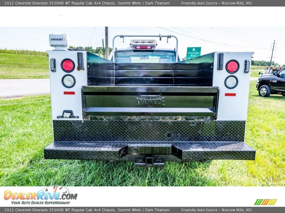 2012 Chevrolet Silverado 3500HD WT Regular Cab 4x4 Chassis Summit White / Dark Titanium Photo #5