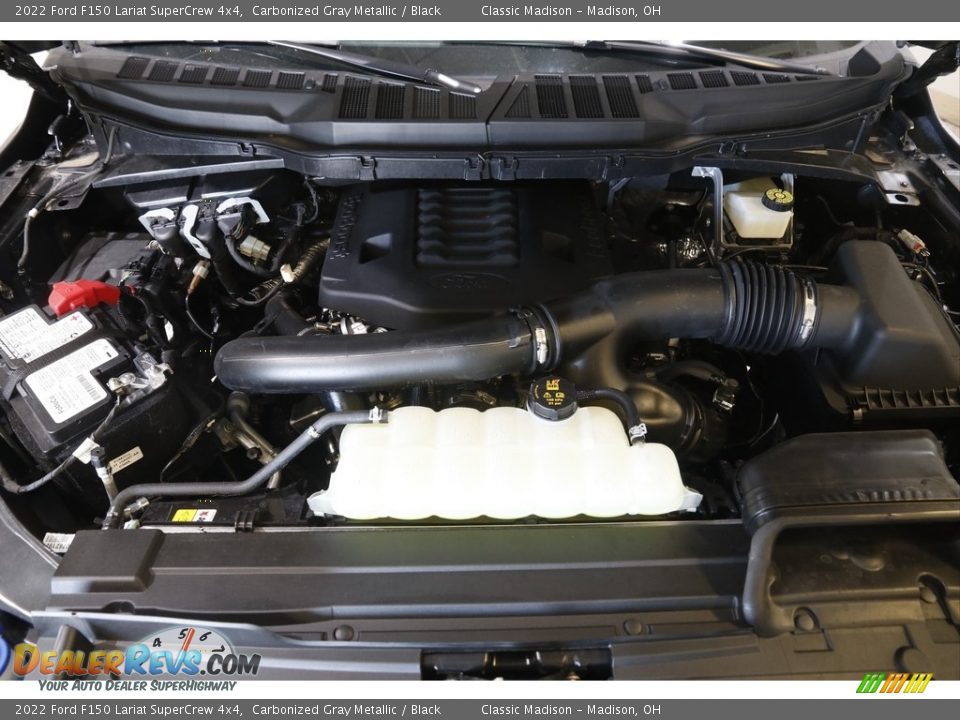 2022 Ford F150 Lariat SuperCrew 4x4 3.5 Liter Twin-Turbocharged DOHC 24-Valve VVT EcoBoost V6 Engine Photo #24
