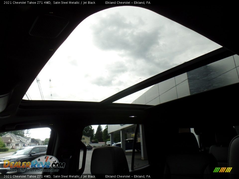 2021 Chevrolet Tahoe Z71 4WD Satin Steel Metallic / Jet Black Photo #30