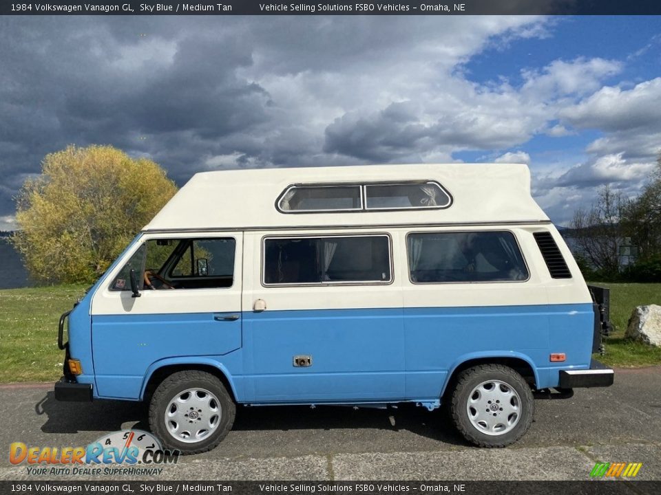 Sky Blue 1984 Volkswagen Vanagon GL Photo #1