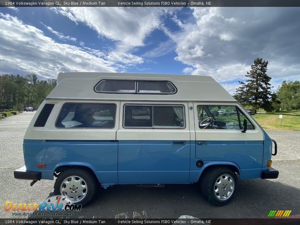 Sky Blue 1984 Volkswagen Vanagon GL Photo #2