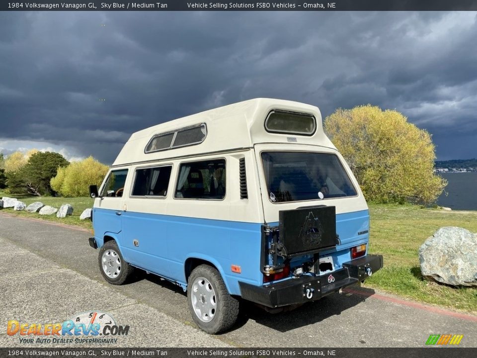 Sky Blue 1984 Volkswagen Vanagon GL Photo #4