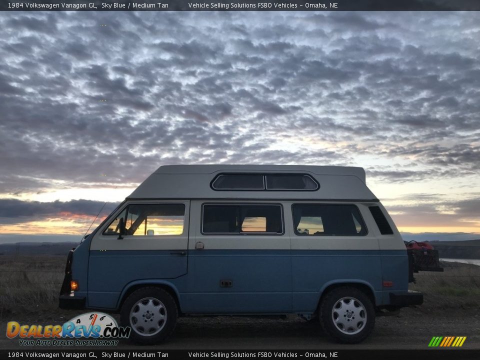 Sky Blue 1984 Volkswagen Vanagon GL Photo #7